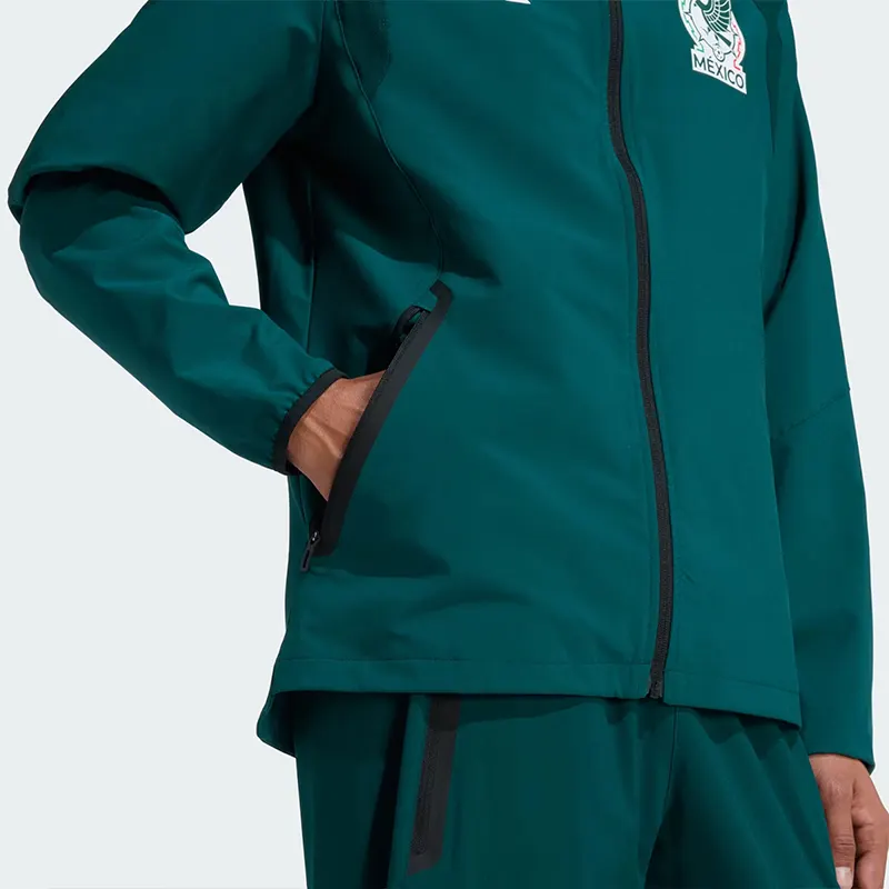 Adidas Mexico Tiro Travel Full Zip Windbreaker - Image 6