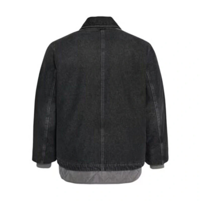 Adidas New Year Pad Black Denim Jacket - Image 2
