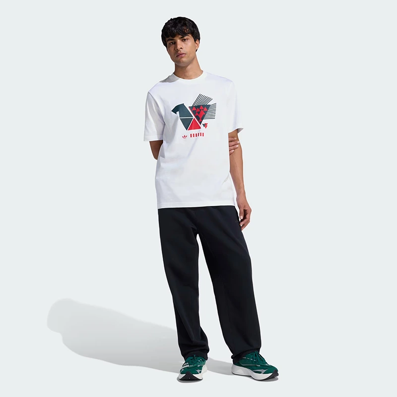 Adidas White Mexico DNA T-Shirt - Image 4
