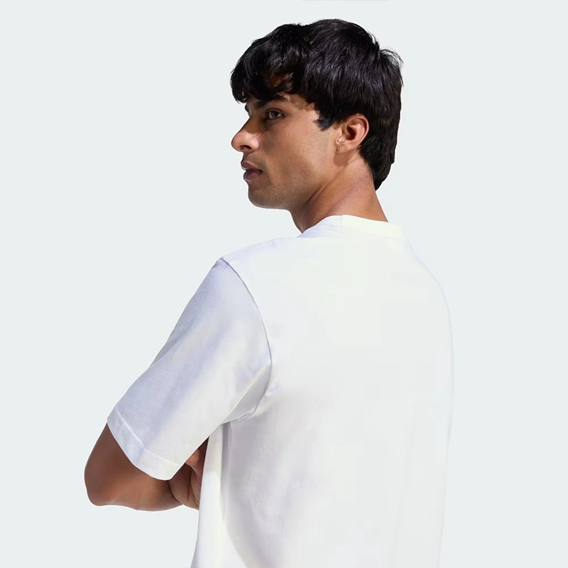 Adidas White Mexico DNA T-Shirt - Image 6