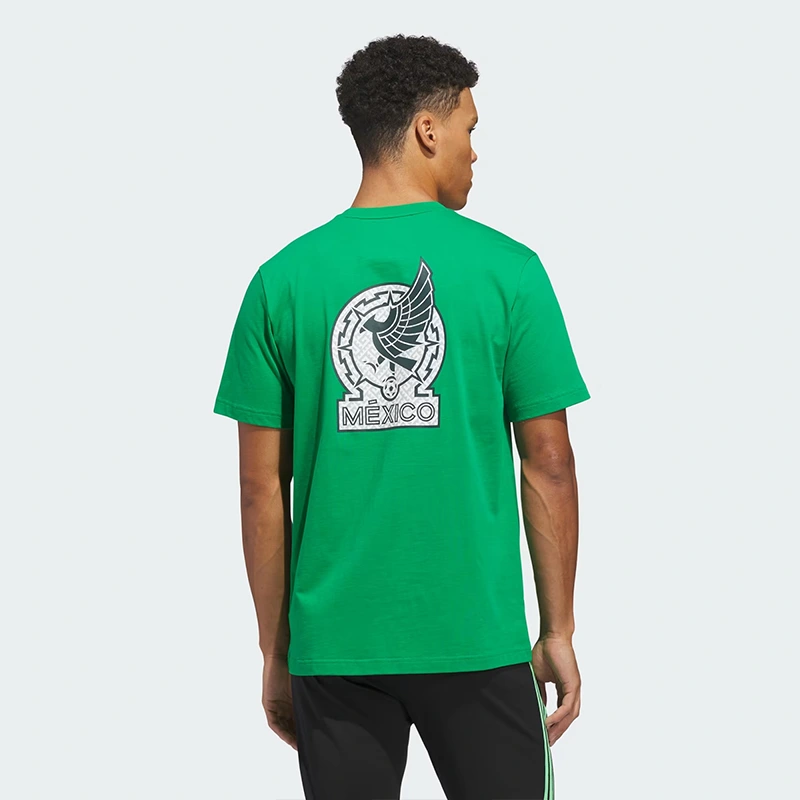 Adidas World Cup 26 Mexico Away Graphic Tee - Image 8