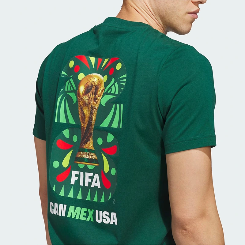Adidas World Cup 26 Mexico Graphic T-Shirt - Image 5