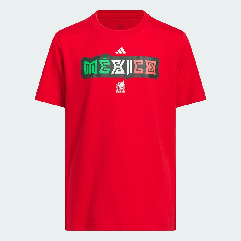 Adidas World Cup 26 Mexico Home Graphic Tee Junior