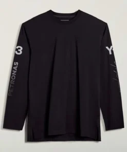 Adidas Y-3 MERCEDES CHAOS LOGO LONG SLEEVE TEE