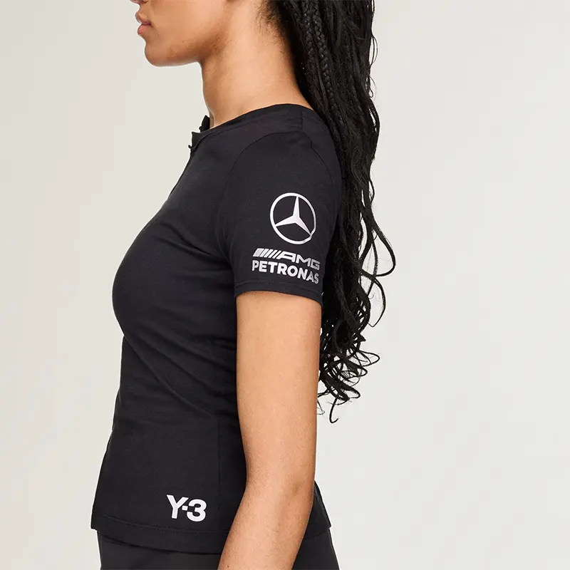 Adidas Y-3 MERCEDES FITTED TEE - Image 4