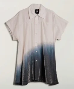 Adidas Y-3 SHORT SLEEVE DIP DYE UTILITY OVERSHIRT
