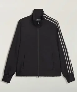 Adidas Y-3 SPORT UNIFORM RAW CUT 3 STRIPES TRACK TOP