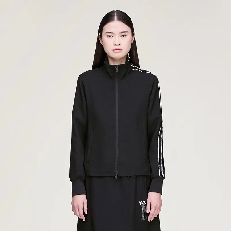 Adidas Y-3 SPORT UNIFORM RAW CUT 3 STRIPES TRACK TOP - Image 3