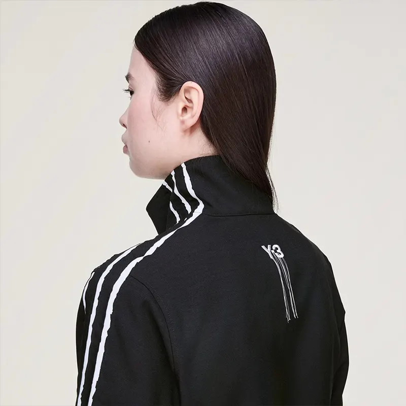 Adidas Y-3 SPORT UNIFORM RAW CUT 3 STRIPES TRACK TOP - Image 4