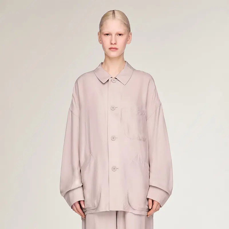 Adidas Y-3 VISCOSE CHORE JACKET / SHIRT - Image 3