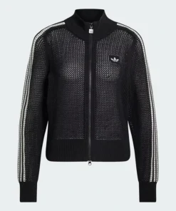 Adidas x ASOS Black Crochet Tracksuit