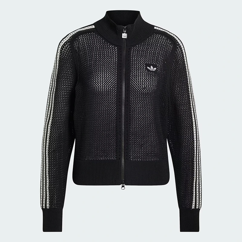 Adidas x ASOS Black Crochet Tracksuit