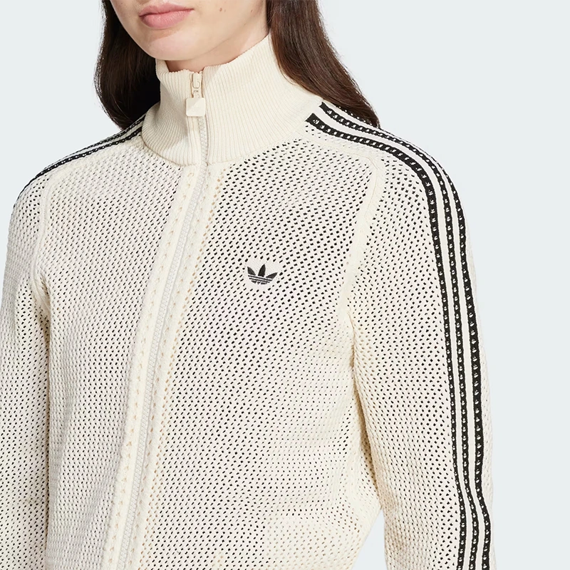 Adidas x ASOS White Crochet Tracksuit - Image 5