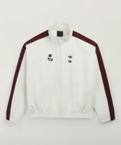 Adidas x Willy Chavarria Woven White Zipper Jacket