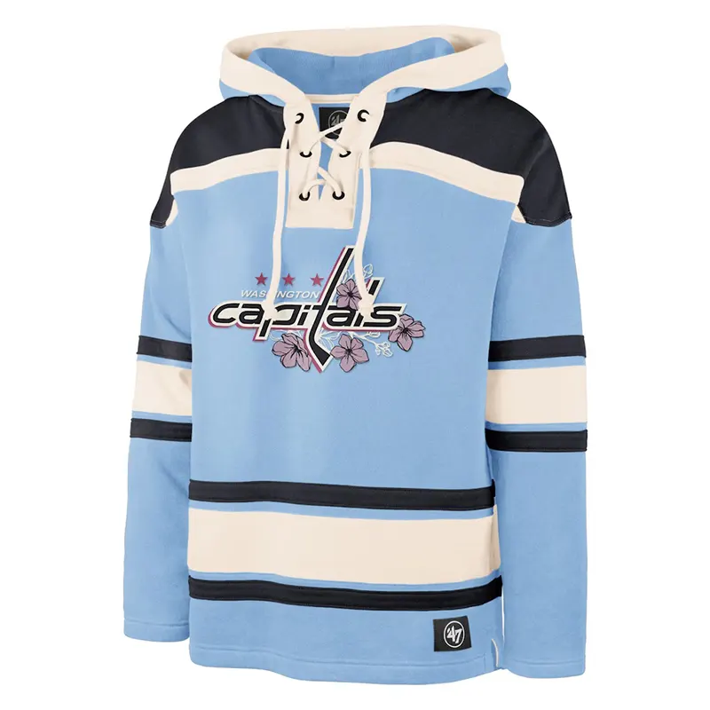 Alexander Ovechkin Washington Capitals 47 Cherry Blossom Lacer Pullover Hoodie - Image 3