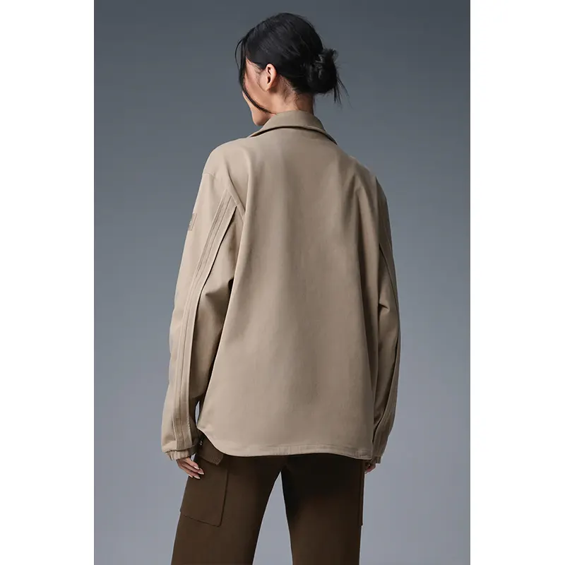 Alo Edition Sueded Jacket - Image 3