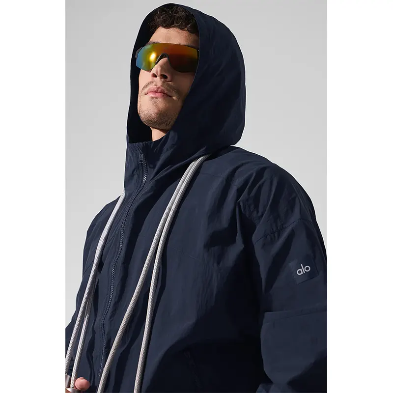 Alo Vantage Nylon Ripstop Track Jacket - Image 4