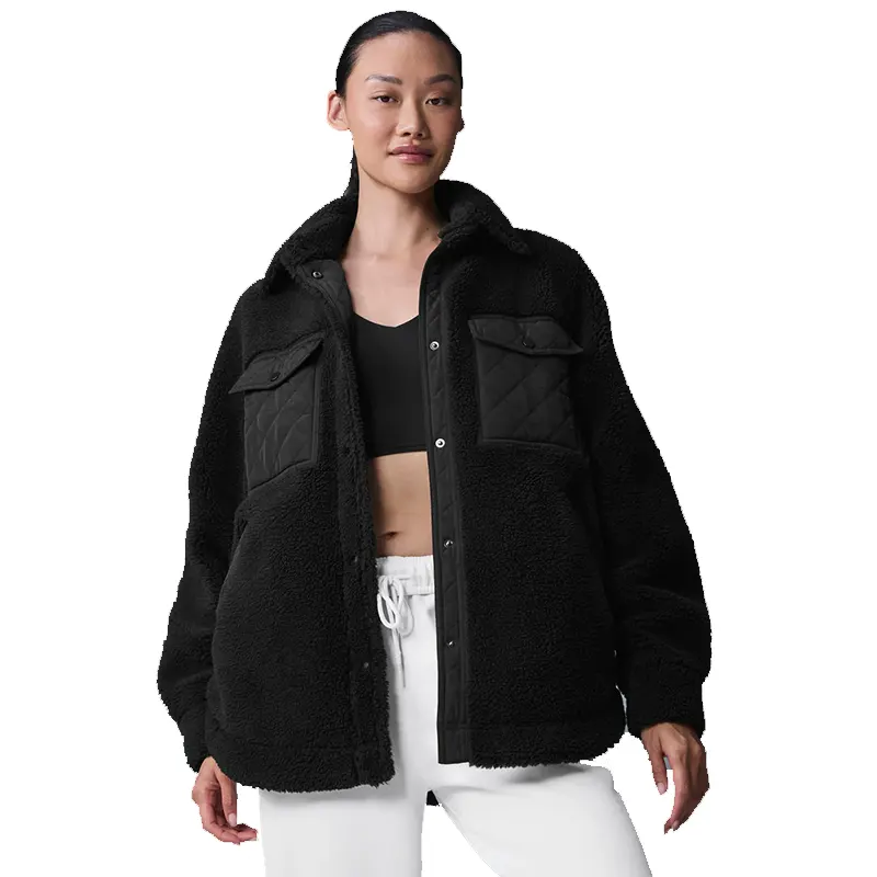 Alo Yoga Sherpa Edge Shacket