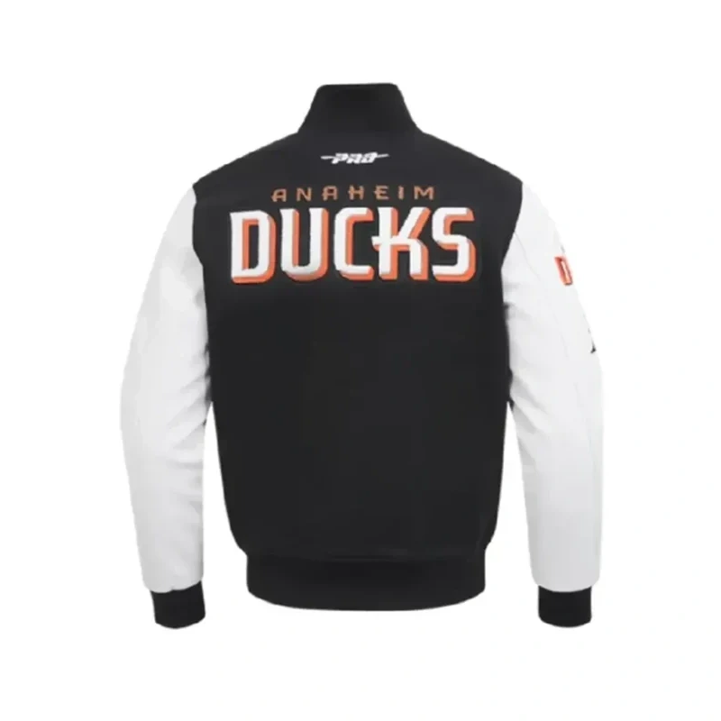 Anaheim Ducks Classic Varsity Jacket - Image 2