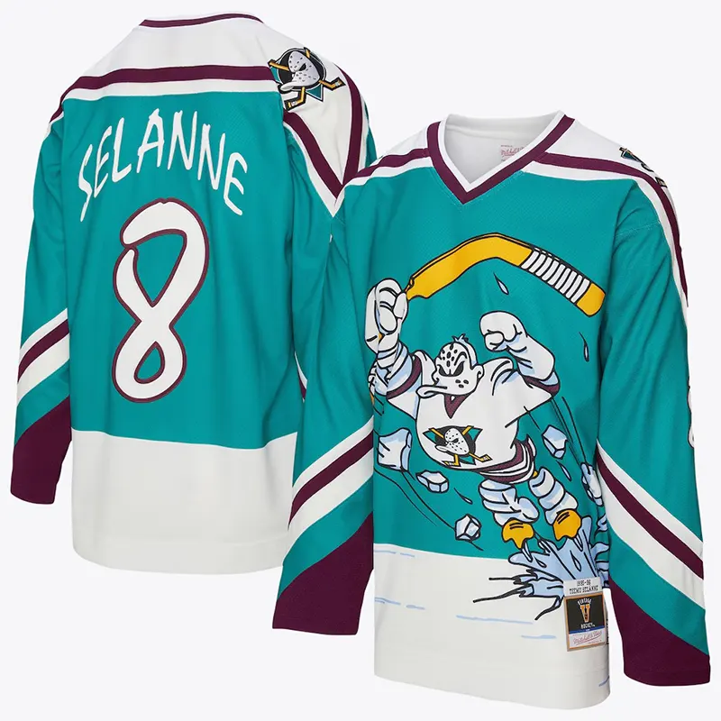 Anaheim Ducks Power Play Alternate Jersey by Mitchell & Ness