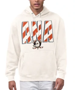 Anaheim Ducks Starter City Abbreviation Fleece Hoodie