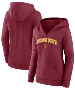 Arizona State Sun Devils Fanatics Womens Campus Pullover Hoodie