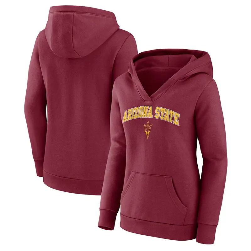 Arizona State Sun Devils Fanatics Womens Campus Pullover Hoodie