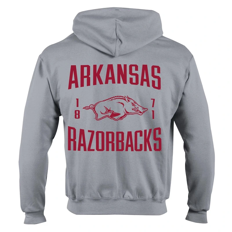 Arkansas Razorbacks Champion Varsity Powerblend Hoodie - Image 3