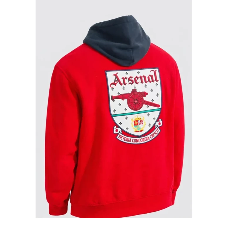 Arsenal Essentials Varsity Red Jacket - Image 2