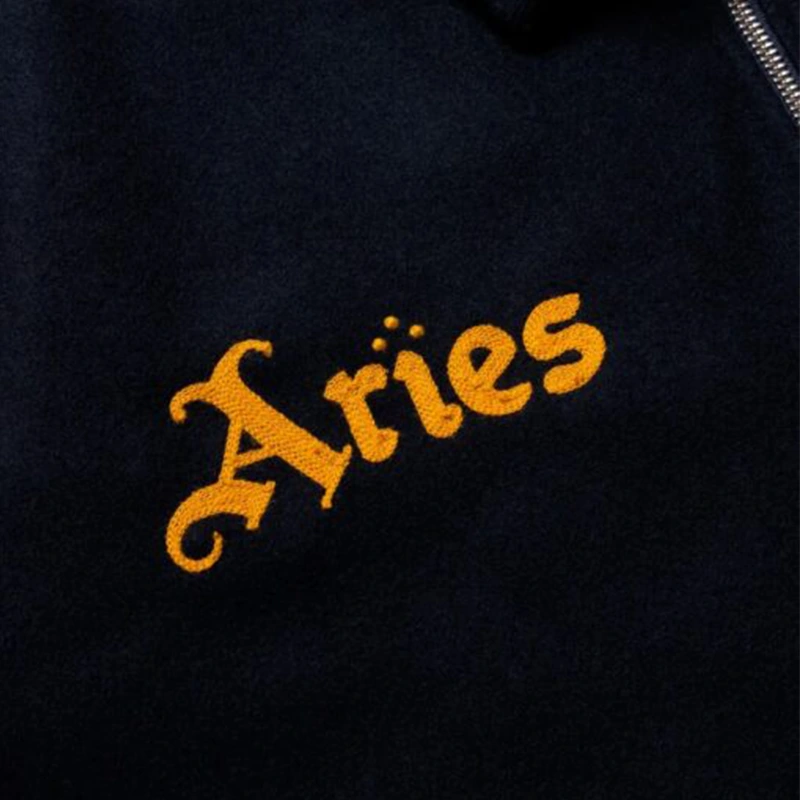 Arsenal X Aries Wool Bomber Jacket - Image 3