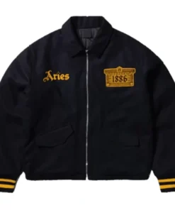 Arsenal X Aries Wool Bomber Jacket