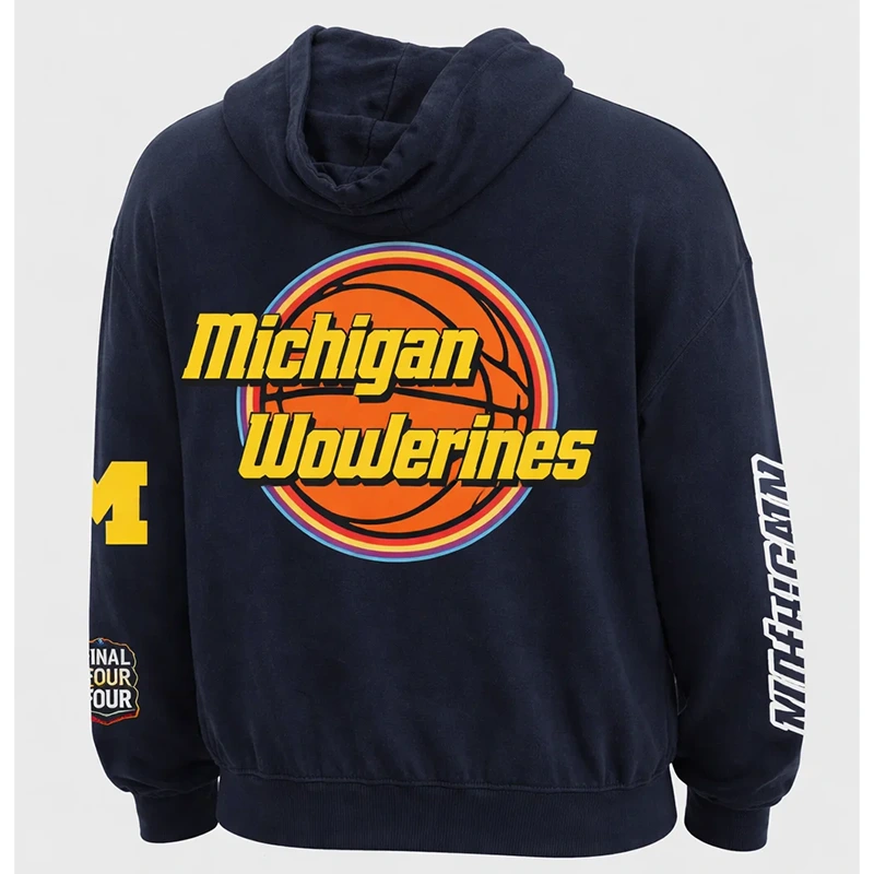 Aviator Nation Michigan Wolverines Final Four 2026 Hoodie - Image 2