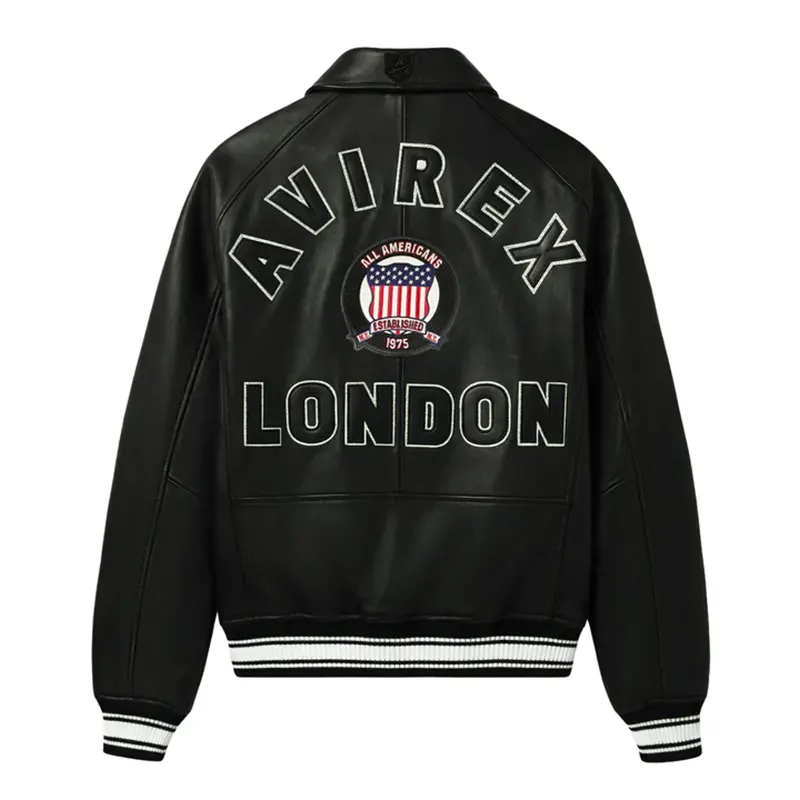 Avirex Leather Jacket - Image 2