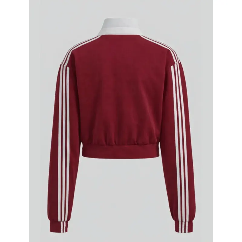 BABYMONSTER x Adidas Hanbok Red Jacket - Image 2