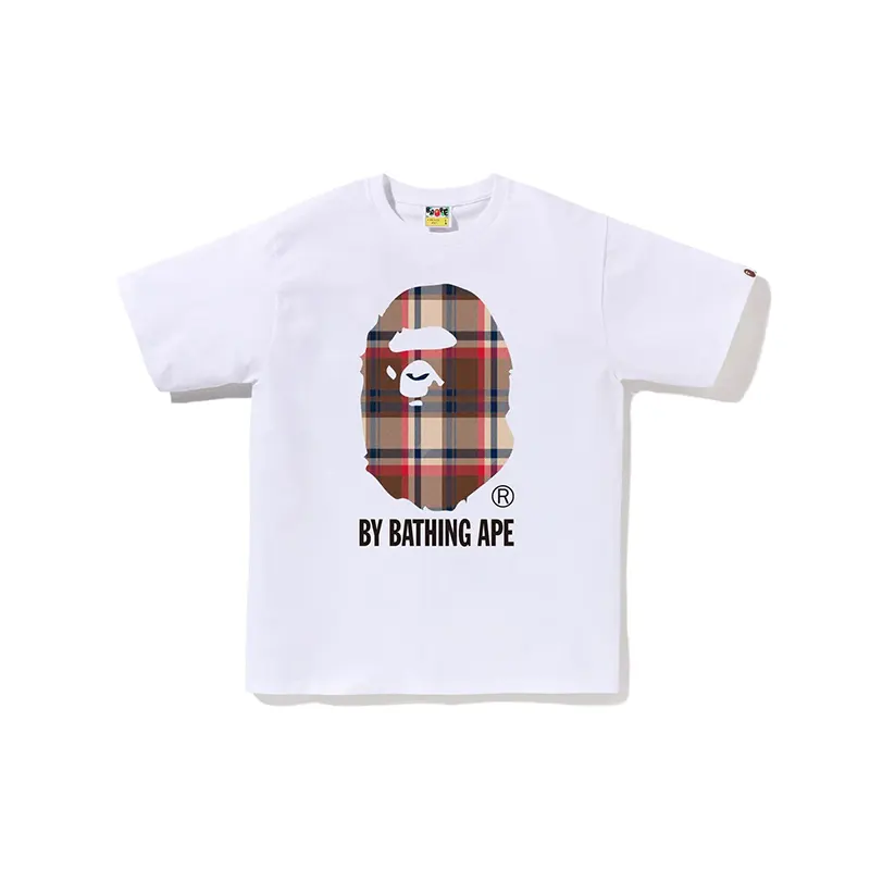 BAPE A Bathing Ape Check by Bathing Tee