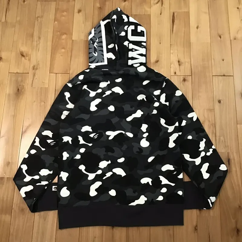 BAPE City Camo Shark WGM Full-Zip Hoodie - Image 2