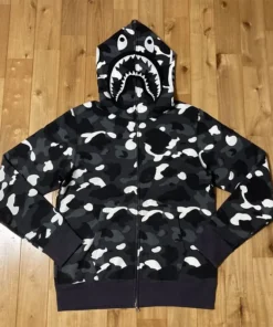 BAPE City Camo Shark WGM Full-Zip Hoodie