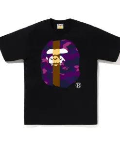 BAPE Color Camo Big Ape Head Tee
