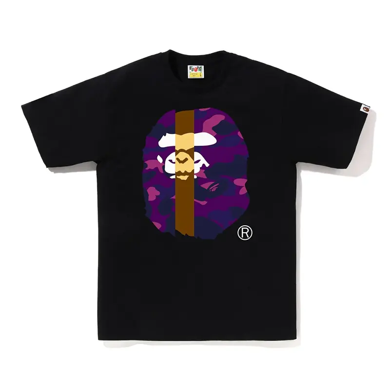 BAPE Color Camo Big Ape Head Tee