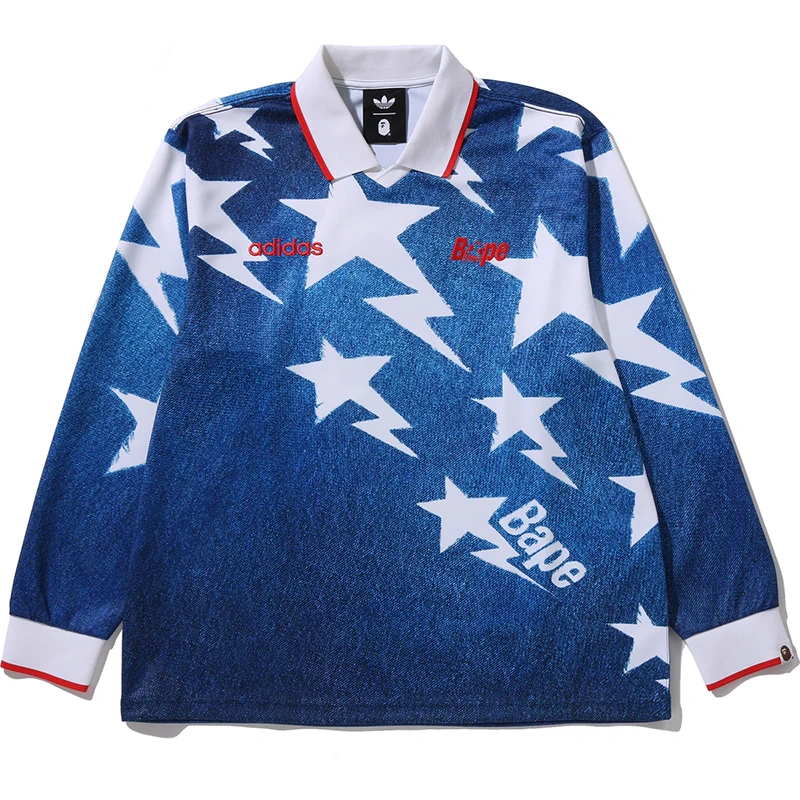 BAPE X Adidas LS STA Jersey