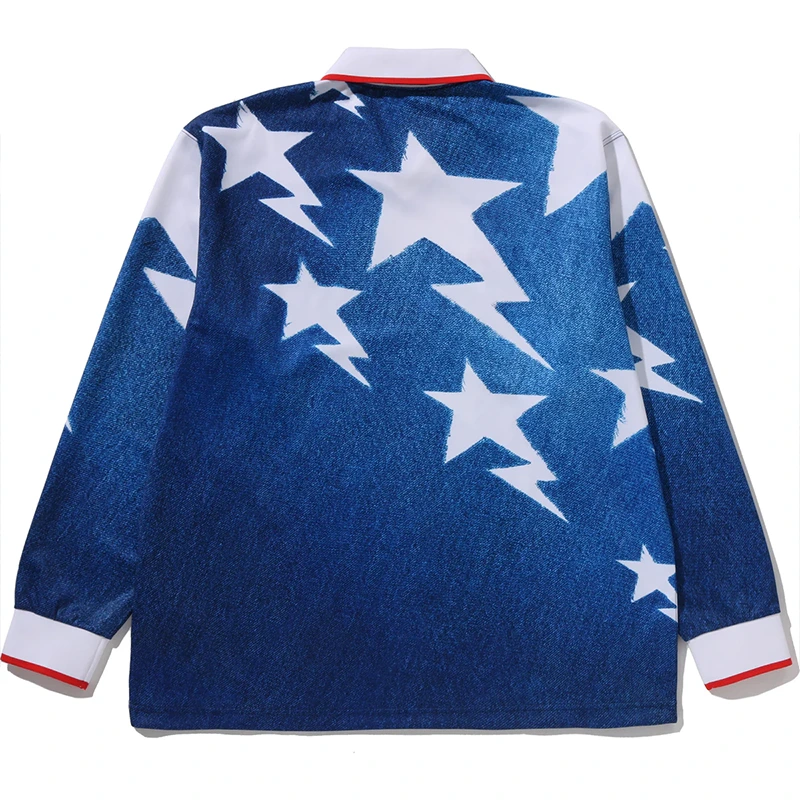 BAPE X Adidas LS STA Jersey - Image 2
