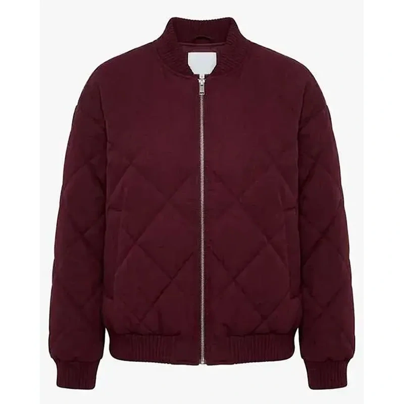 Babies Lisa Quilted Burgundy Jacket