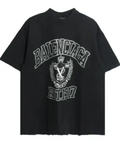 Balenciaga College Logo T-Shirt
