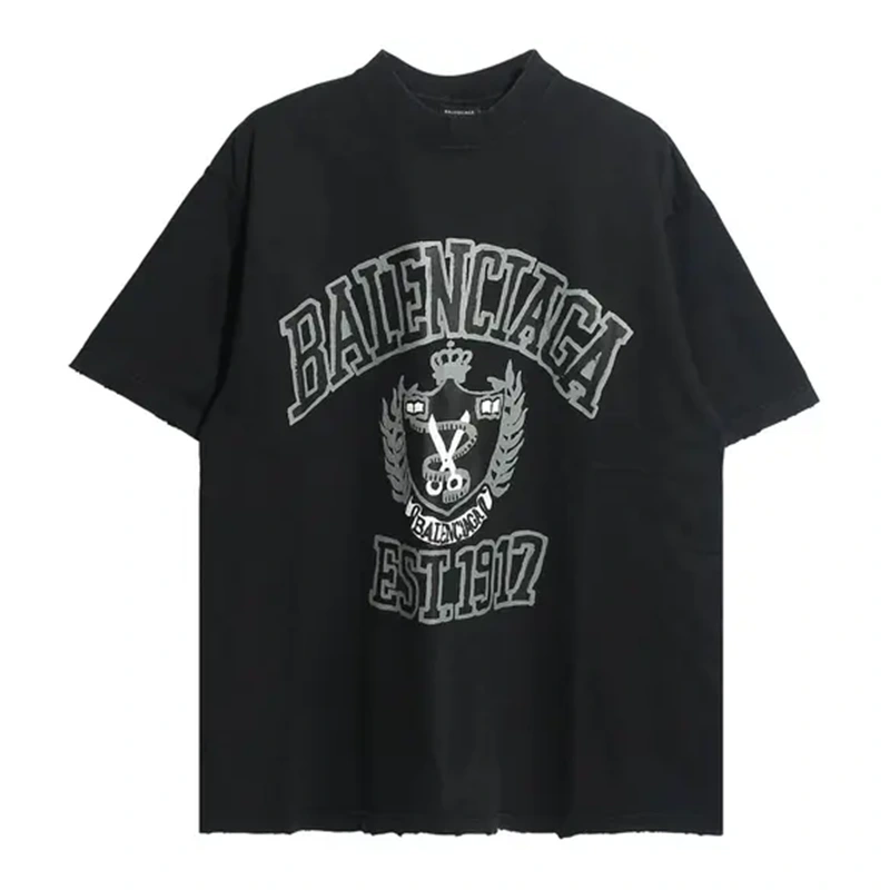 Balenciaga College Logo T-Shirt