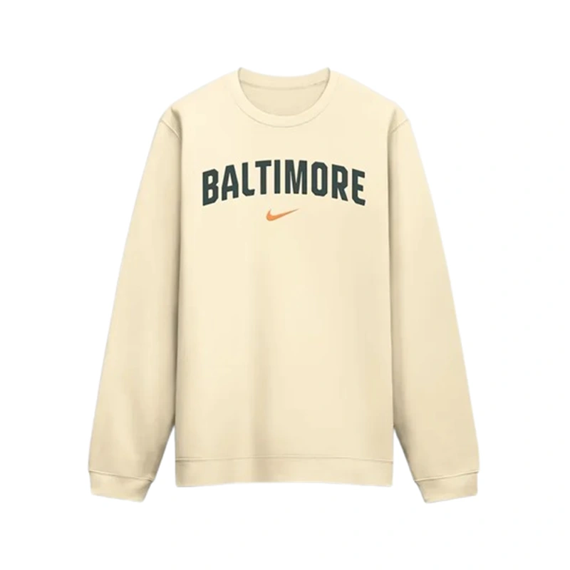 Baltimore Orioles 2026 City Connect Club 2-Hit Sweatshirt - Image 2