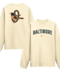 Baltimore Orioles 2026 City Connect Club 2-Hit Sweatshirt