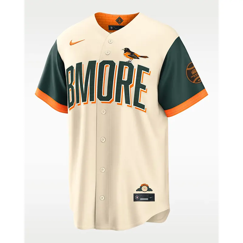 Baltimore Orioles City Connect Nike Mens Mlb Stadium Jersey