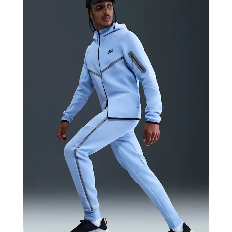 Black Nike Tech Full Tracksuit - Image 3