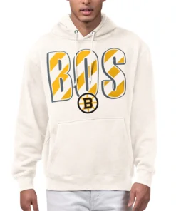 Boston Bruins Starter City Abbreviation Fleece Hoodie