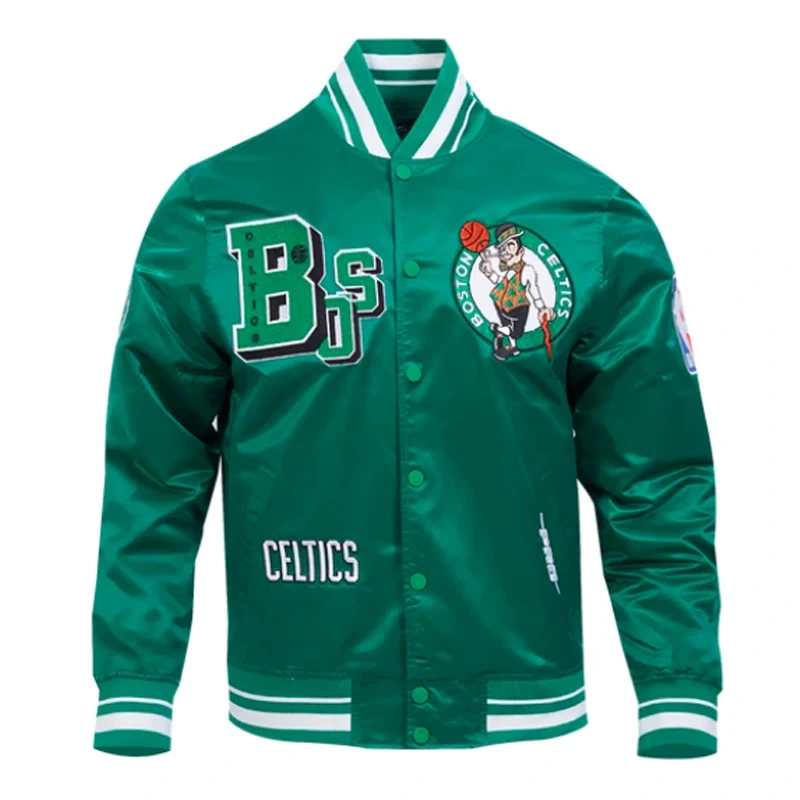 Boston Celtics Best of Rib Satin Jacket